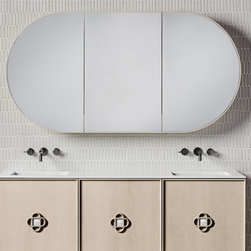 ISSY Halo Triple Mirror Cabinet - Medicine Cabinets