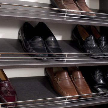 Shoe Rack Built To Complement His Lifestyle