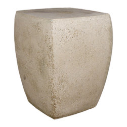 Zachary A. Design Lightweight Fiberglass Outdoor Furniture - Outdoor Side Tables