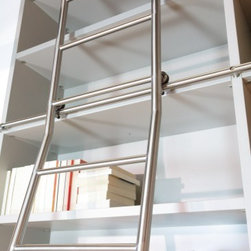 Modern Stainless Ladders Tangens SL.6040 sliding ladder - Home Decor
