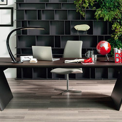 Vega Office Desk by Cattelan Italia - $3,750.00 - Desks And Hutches
