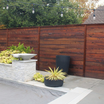 Fence Staining
