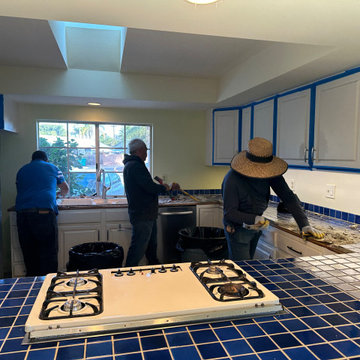 Kitchen Demolition & Induction Prep - Mid-Construction
