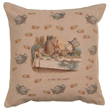 The Tea Party Alice In Wonderland European Cushion Cover