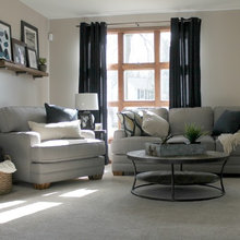 Gray Carpet and Wall Colors