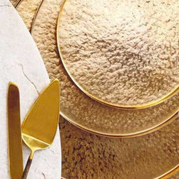 Roost Textured Brass Trays - SKU: ME845 - Major Kitchen Appliance Parts And Accessories