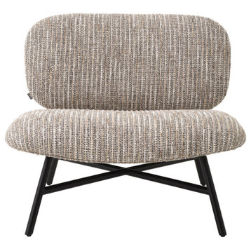 Beige Upholstered Retro Chair | Eichholtz Madsen