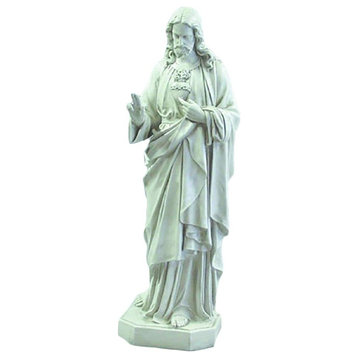 Sacred Heart, Hand Up 52" H, Religious Jesus