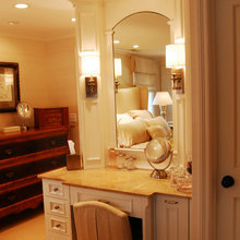 Master bath vanity area