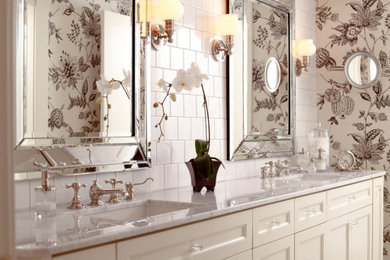 Inspiration for a timeless bathroom remodel in Seattle