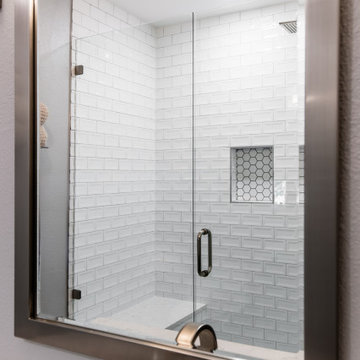 Upscale Luxury Shower with Bench