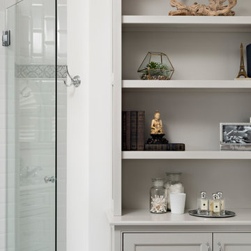 Hinsdale french flair master bath