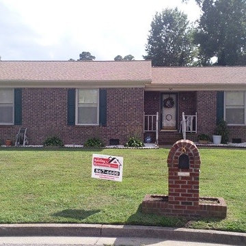 Shingle Roof Replacement on Treemont Court, Portsmouth, VA