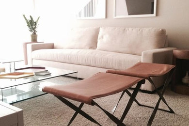 Inspiration for a 1960s living room remodel in Los Angeles