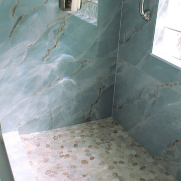 Blue Luxe Bathroom