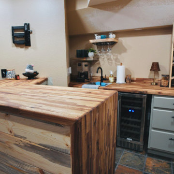 Southwestern Hosting Basement Bar