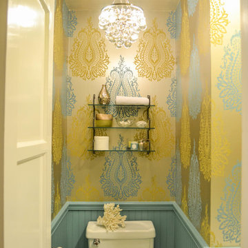 Petite Pasadena Powder Room