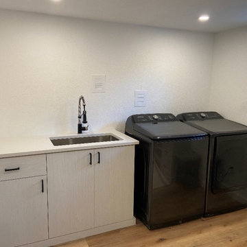 Master Closet with Laundry Room