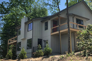 Example of an exterior home design in Other