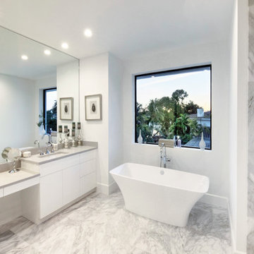 Fort Lauderdale Interior Design, Rio Vista Isles, Transitional Home