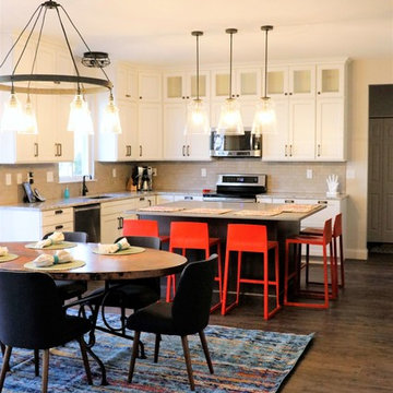 Custom Contemporary Craftsman-Kitchen Remodel