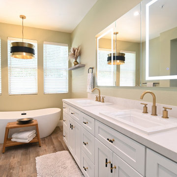 Oxnard marble bathroom