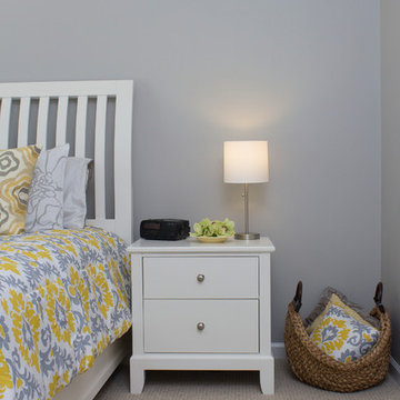 Master Suite with Yellow Accents