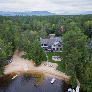Modern & Rustic Lake House