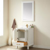 Shannon Bathroom Vanity Set, White, 24 Inch, Without Mirror