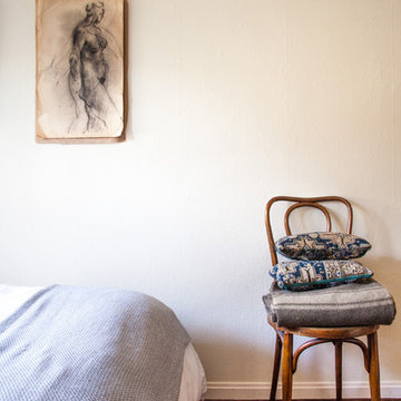 My Houzz: Creative Couple Furnishes a 1920's Rental with Vintage Finds