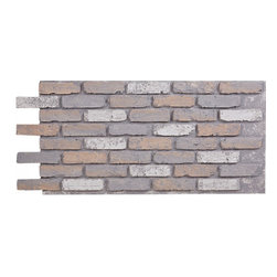 173-CHICAGO BRICK WALL PANEL - 24"H - Wall Panels