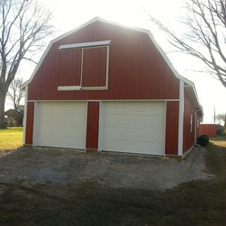 gambrel roof accessory building - Products