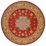 Unique Loom - Unique Loom Red Cyrus Sahand 6' 0 x 6' 0 Round Rug - Our Sahand Collection brings the authentic feel of Persia into your home. Not only are these rugs unique, they can also be used in a variety of decorative ways. This collection graciously blends Persian and European designs with today's trends. The mixture of bright and subtle colors, along with the complexity of the vivacious patterns, will highlight any area in your house.