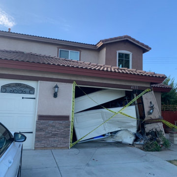 Garage Repair After Damage