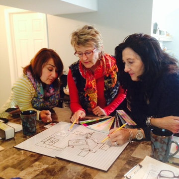 Philadelphia One Day Decorating Class Strategizing