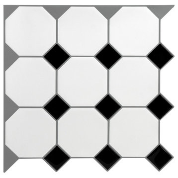 Tetra Peel and Stick Backsplash Tiles, Panel