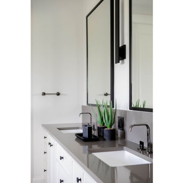 Refined Simplicity With White Ensuite Bathroom Makeover