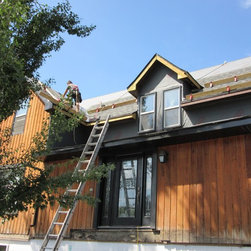 The Flood House - In Progress - Roofing And Gutters