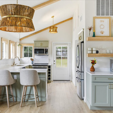Cottage Kitchen Remodel Southport, NC