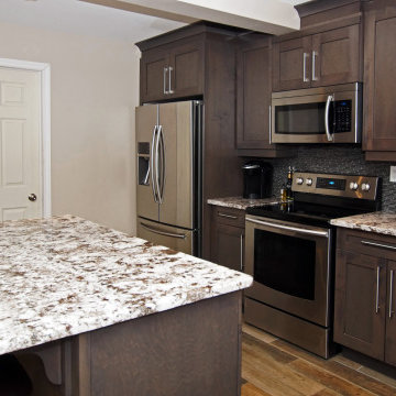 Maple Stain Shaker-Style Door- Earth tones