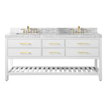 THE 15 BEST 72-Inch Bathroom Vanities for 2022 | Houzz