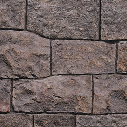 Coronado English Rubble Stone - Color: Black Hills - Faux Stone - Products