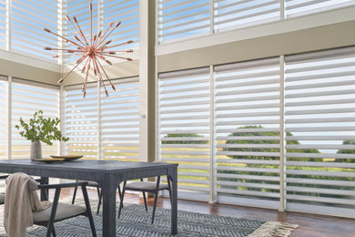 Inspiration for a modern dining room remodel in San Francisco