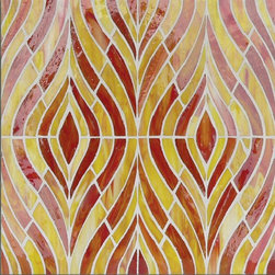 Hirsch Signature stained glass mosaic - Home Decor