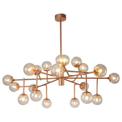 Midcentury Chandeliers by Contempo Lights