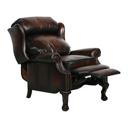 BarcaLounger Danbury II Stetson Coffee Power Recliner - Recliner Chairs