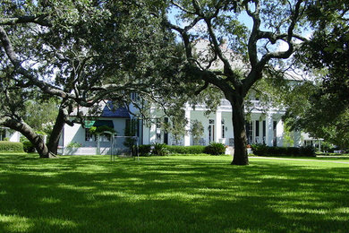Large elegant home design photo in New Orleans