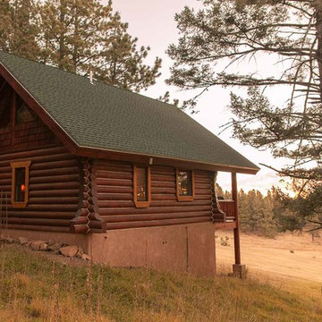 Casita Log Cabin in the Sangre de Cristos