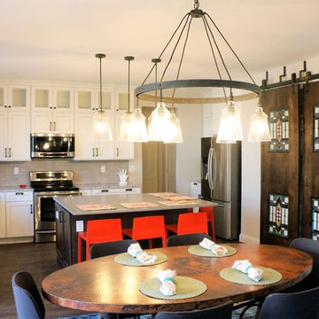 Custom Contemporary Craftsman-Kitchen Remodel