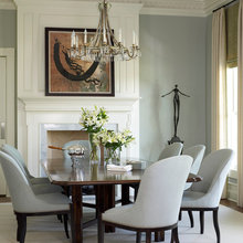 Painted dining room